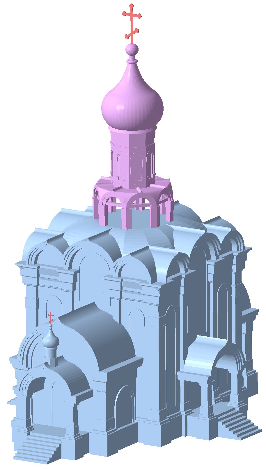 3D-модель архитектурного макета